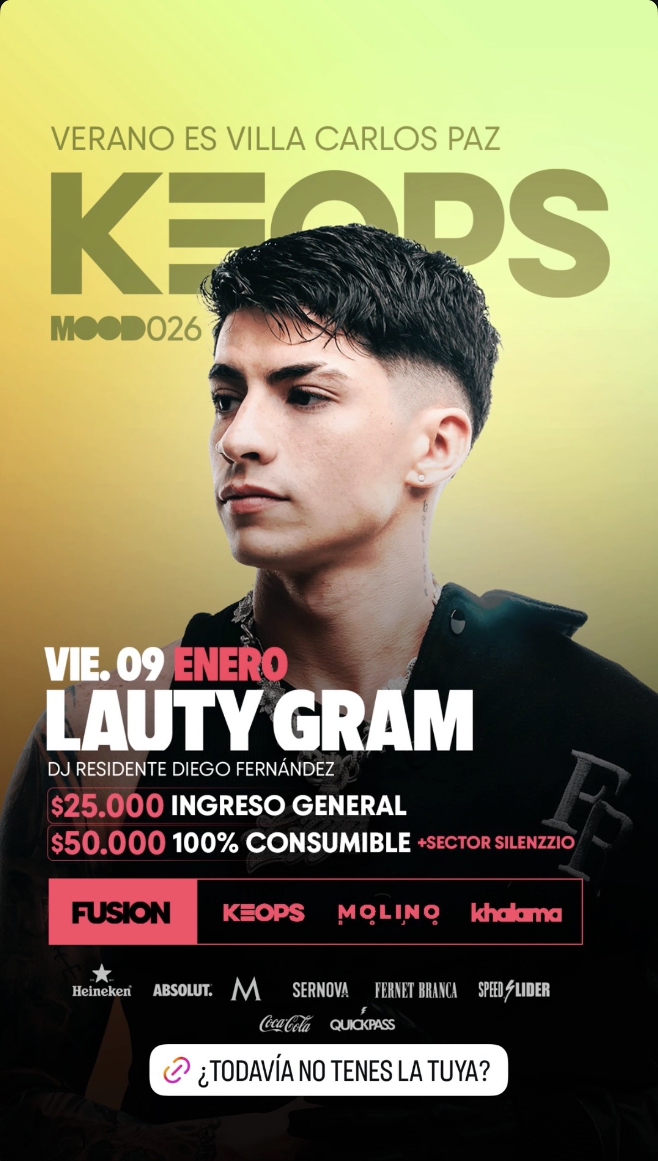 Silenzzio + Lauty Gram Keops
